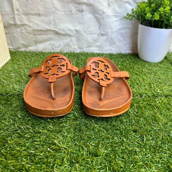 Tory Burch Miller Cloud🍂🍁aged Camello size 9 womens. gently used - Picture 15 of 16